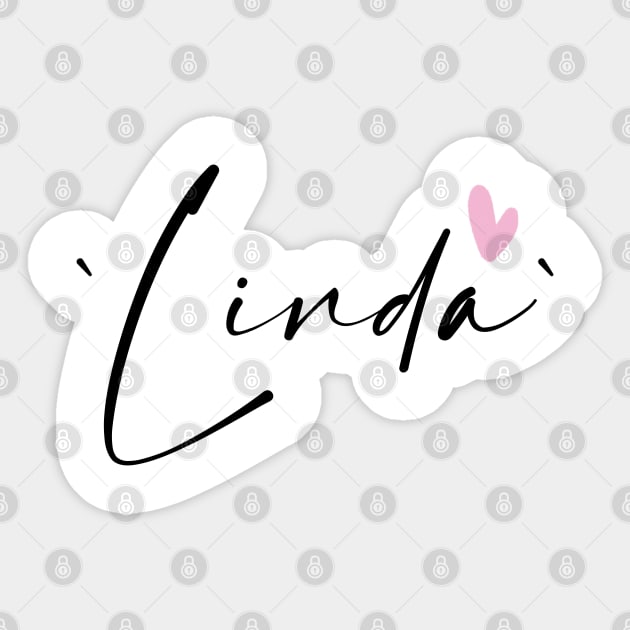 Linda Sticker by Svetlana Pelin